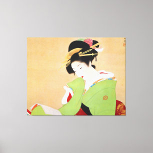 Uemura Shoen art Canvas Afdruk