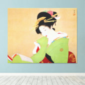 Uemura Shoen art Canvas Afdruk (Insitu (Houten vloer))