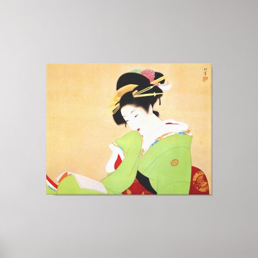 Uemura Shoen art Canvas Afdruk (Voorkant)