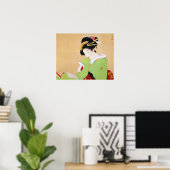 Uemura Shoen art Poster (Thuiskantoor)