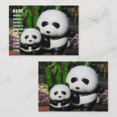 Ueno Zoo Panda Bord Visitekaartje (Voorkant / Achterkant)