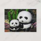Ueno Zoo Panda Bord Visitekaartje (Achterkant)