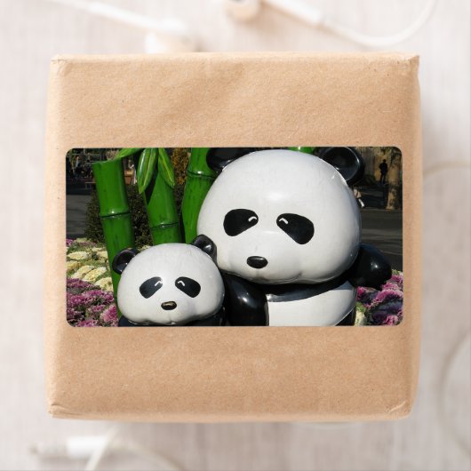 Ueno Zoo Panda Sign Etiket (Insitu)