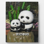 Ueno Zoo Panda Sign Fotoplaat (Voorkant)