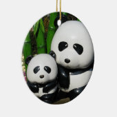 Ueno Zoo Panda Sign Keramisch Ornament (Rechts)