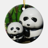 Ueno Zoo Panda Sign Keramisch Ornament (Voorkant)