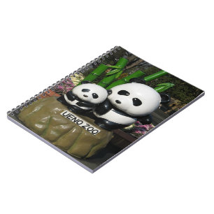 Ueno Zoo Panda Sign Notitieboek