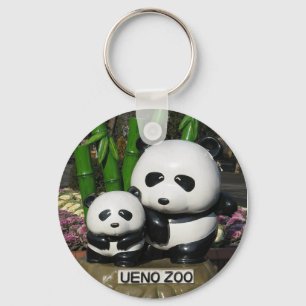 Ueno Zoo Panda Sign Sleutelhanger