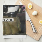 Ueno Zoo Panda Sign Theedoek (Quarter Fold)