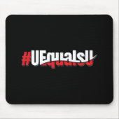 UEqualsU HIV Niet-detecteerbare Kunst Muismat (Voorkant)