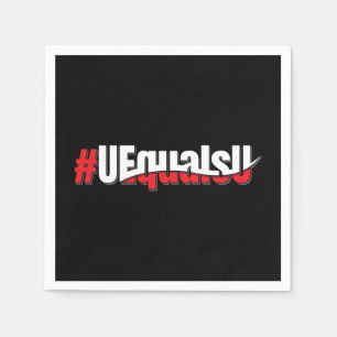 UEqualsU HIV Niet-detecteerbare Kunst Servet