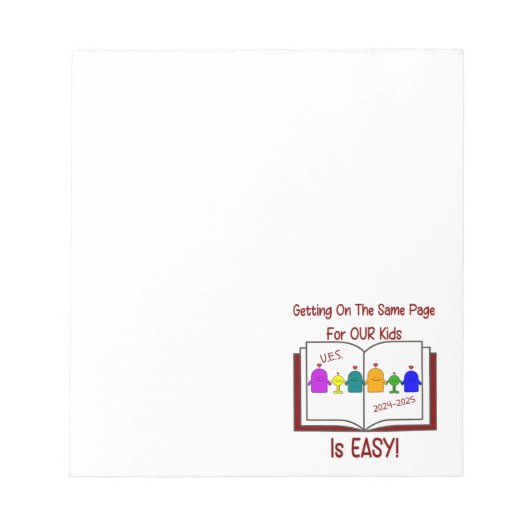 UES-Notitieblok Notitieblok (Voorkant)