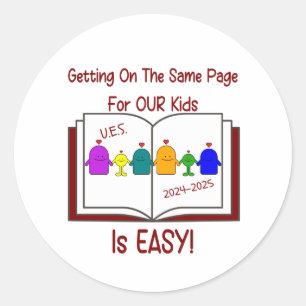 UES Personeel Stickers (een pagina van 20 stickers