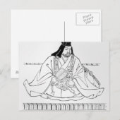 Uesugi Kenshin Briefkaart (Voorkant / Achterkant)