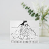 Uesugi Kenshin Briefkaart (Staand voorkant)