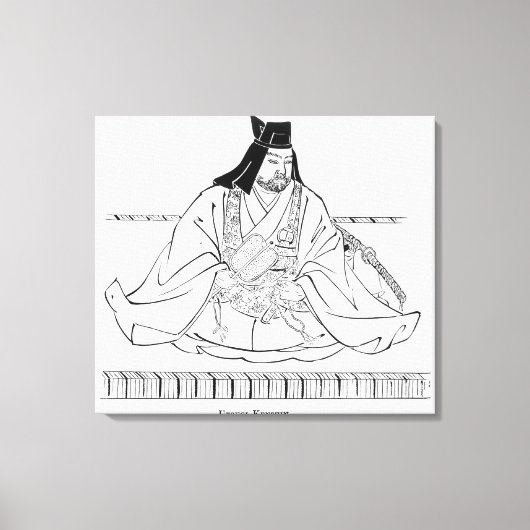 Uesugi Kenshin Canvas Afdruk (Voorkant)