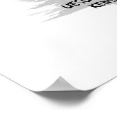 Uesugi Kenshin God van Oorlog Calligrafie Poster (Hoek)