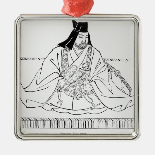 Uesugi Kenshin Metalen Ornament (Voorkant)