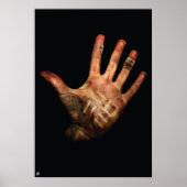 UF Direct Hand Large Poster (Voorkant)
