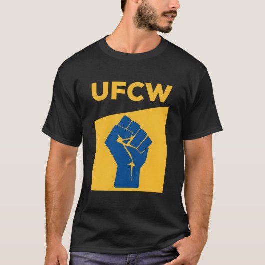 UFCW Resist Fist Strike T-shirt (Voorkant)
