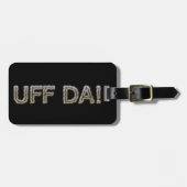 UFF DA. BAGAGELABEL (Voorkant horizontaal)