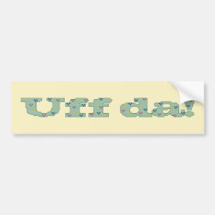 Uff da. Bumpersticker