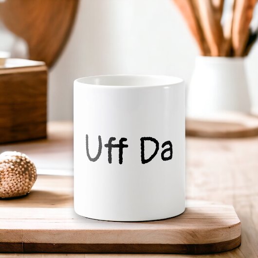 Uff Da Coffee Mok