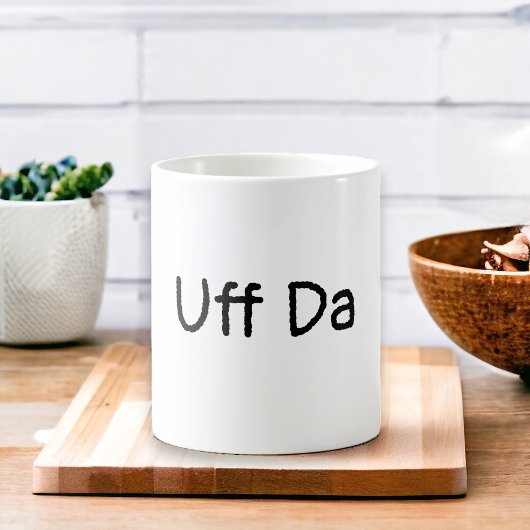 Uff Da Coffee Mok