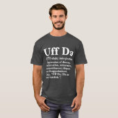 Uff Da Definitie T-shirt (Voorkant volledig)