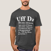 Uff Da Definition T-shirt (Voorkant)