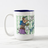 Uff da. Geocache Minnesota Two-Tone Mok (Links)