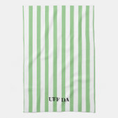 Uff Da Light Green Kitchen Towelen Theedoek (Verticaal)