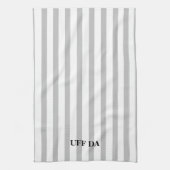 Uff Da Light Grey Kitchen Towelen Theedoek (Verticaal)