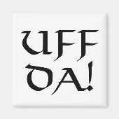 Uff Da. Magneet (Voorkant)