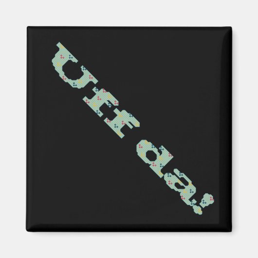 Uff da! magneet (Voorkant)