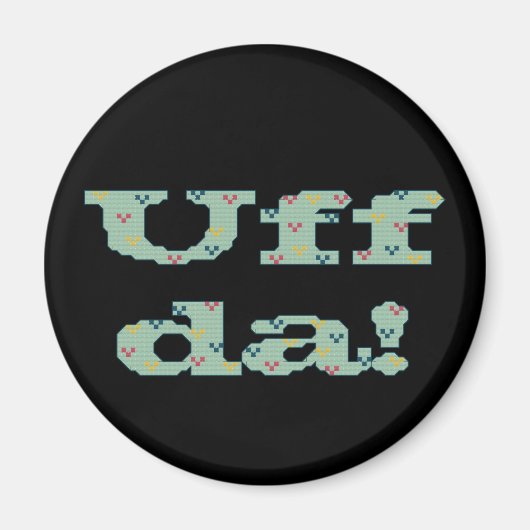 Uff da! Magneet (Voorkant)