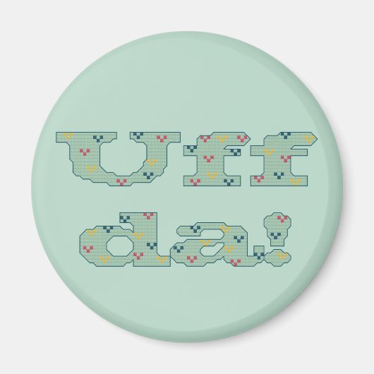 Uff da! Magneet (Voorkant)