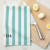 Uff Da Mint Groene Keukenhanddoeken (Quarter Fold)