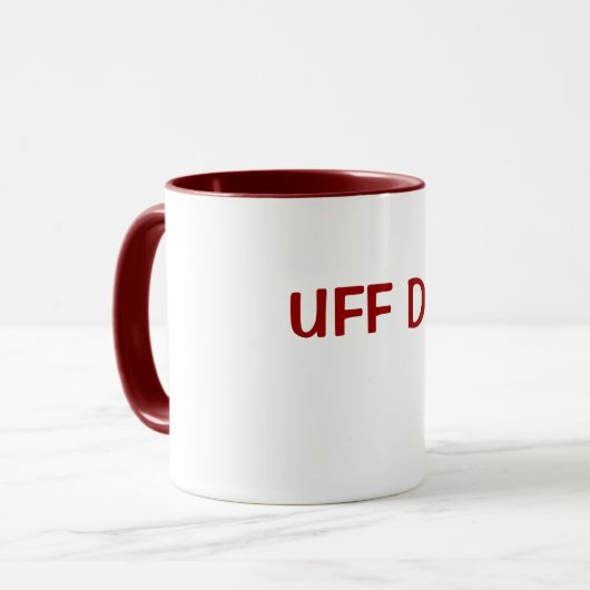 UFF DA MOK (Voorkant links)