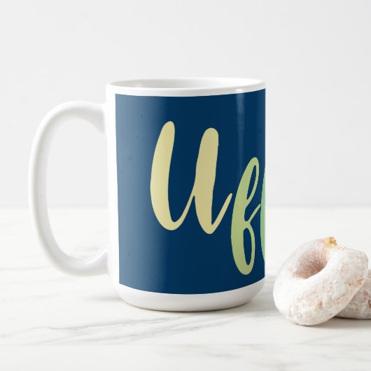 Uff Da. Noors, Minnesota Koffiemok (Met donut)