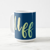 Uff Da. Noors, Minnesota Koffiemok (Voorkant links)