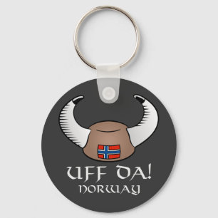 Uff Da. Noorwegen Sleutelhanger
