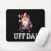 Uff Da Norwegian Quote Scandinavian Viking Gnome Muismat (Met muis)