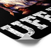 Uff Da Norwegian Quote Scandinavian Viking Gnome  Poster (Hoek)