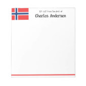Uff da! Personalized Name Notepad Notitieblok (Voorkant)