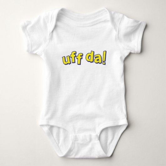 Uff Da Romper (Voorkant)