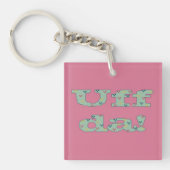 Uff da. Sleutelhanger (Voorkant)