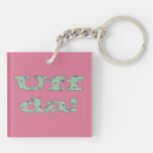 Uff da. Sleutelhanger (Achterkant)