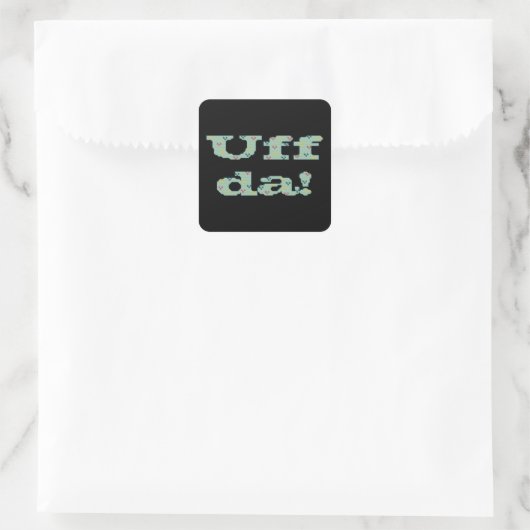 Uff da! Sticker (Tas)
