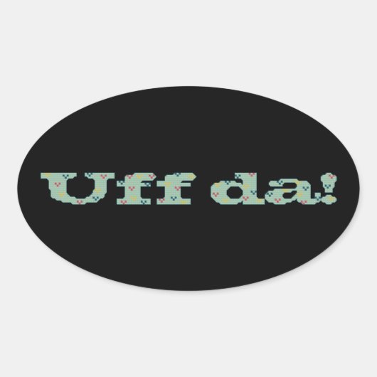 Uff da! Stickers (Voorkant)